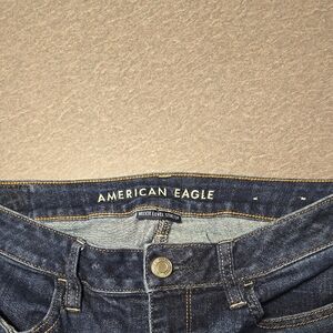 American Eagle Outfitters High Rise Dark Blue Jeans